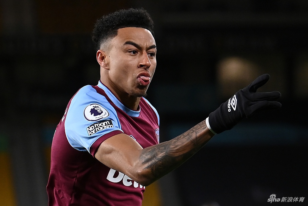 [英超]西汉姆3-2狼队 林加德60米奔袭破门+助攻