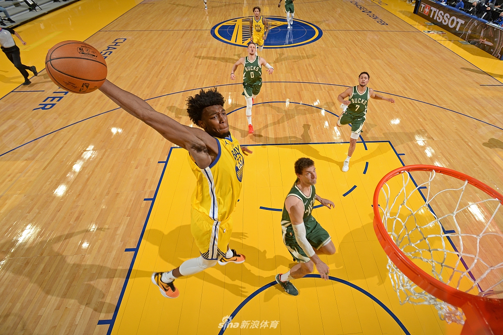 [NBA]雄鹿121-122勇士 库里砍41分