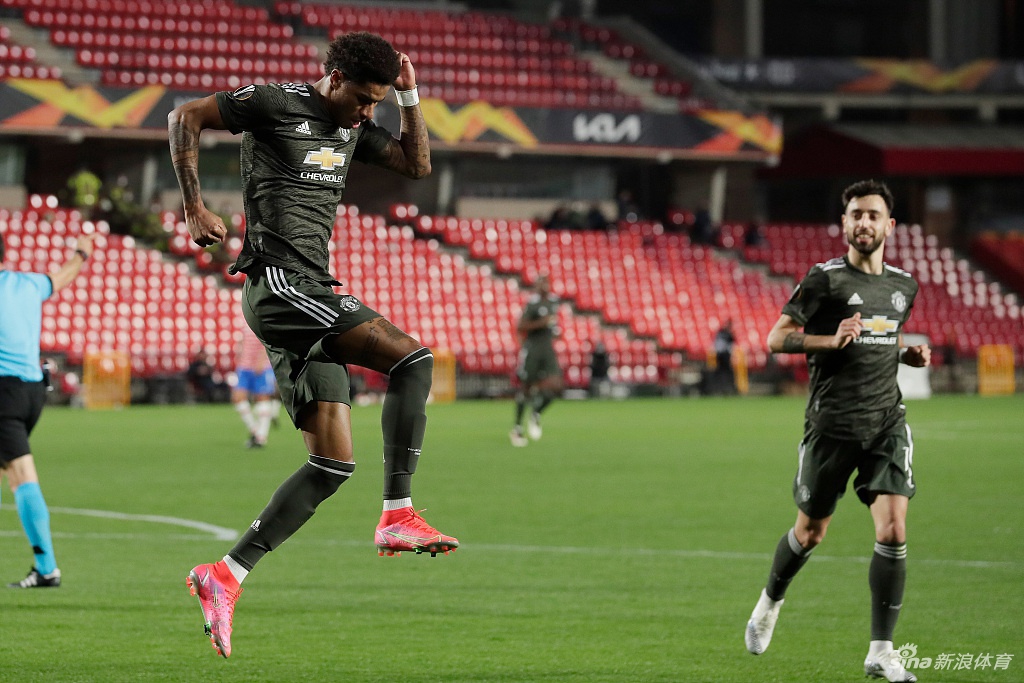 [欧联杯]曼联客场2-0格拉纳达 B费拉什福德破门