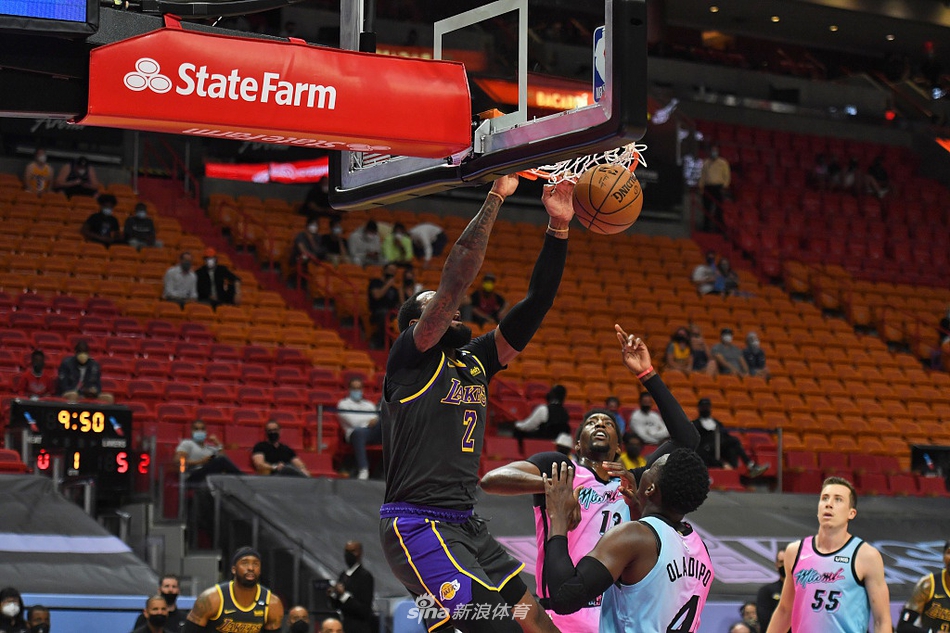 [NBA]湖人104-110热火 巴特勒砍28分