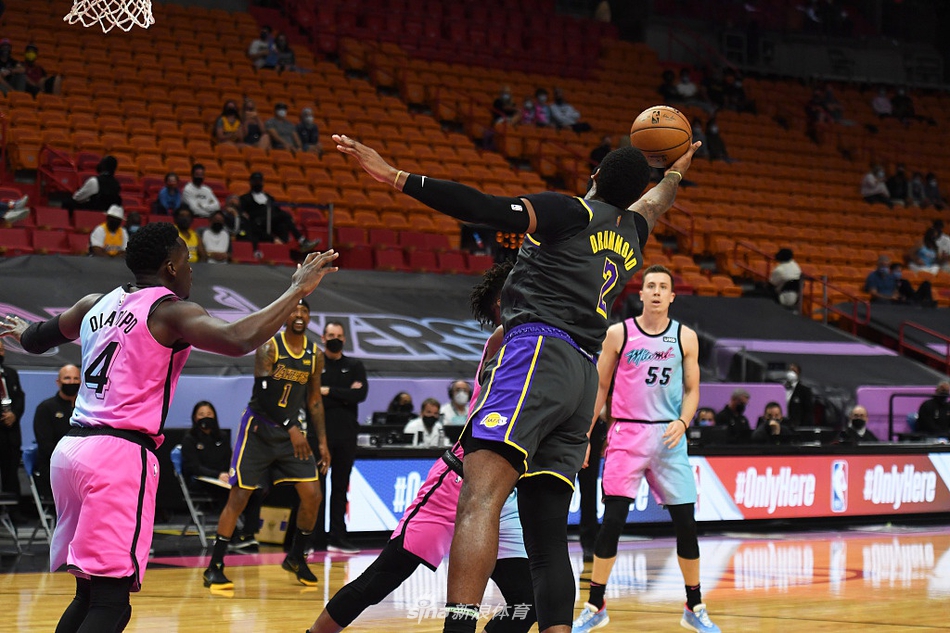 [NBA]湖人104-110热火 巴特勒砍28分