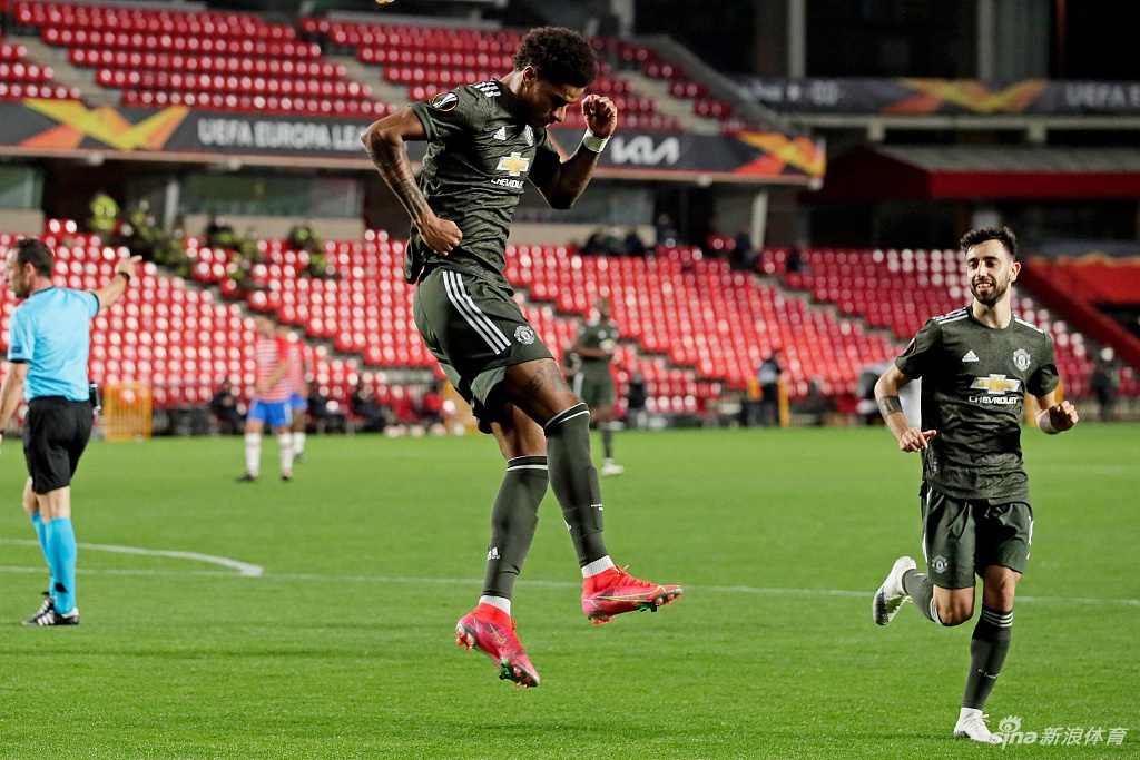 [欧联杯]曼联客场2-0格拉纳达 B费拉什福德破门