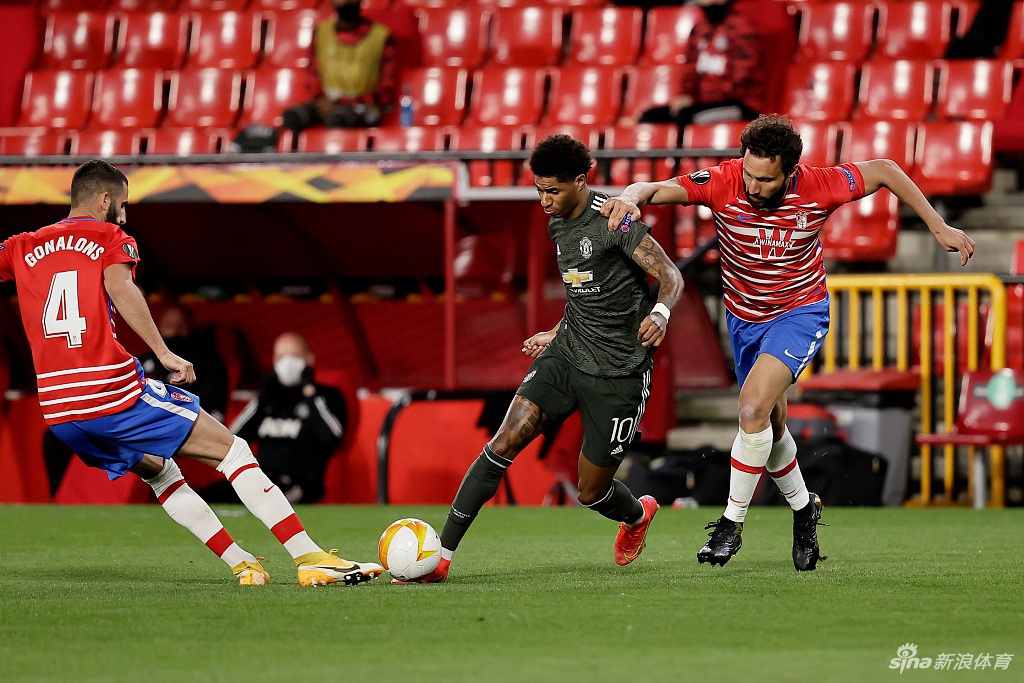 [欧联杯]曼联客场2-0格拉纳达 B费拉什福德破门