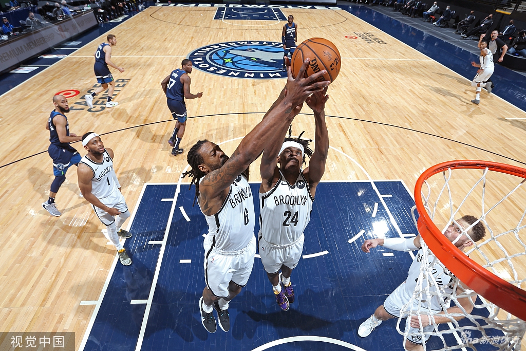 [NBA]篮网127-97大胜森林狼 杜兰特轻取31分