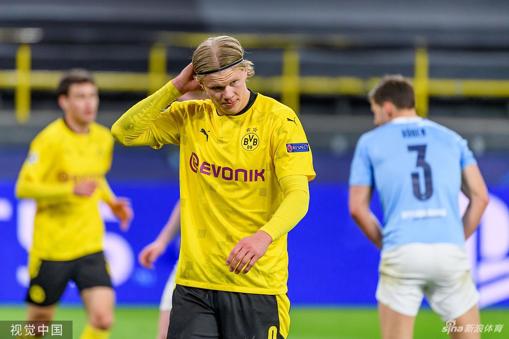 [欧冠]多特1-2曼城 曼城晋级欧冠四强