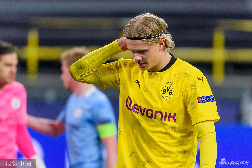 [欧冠]多特1-2曼城 曼城晋级欧冠四强