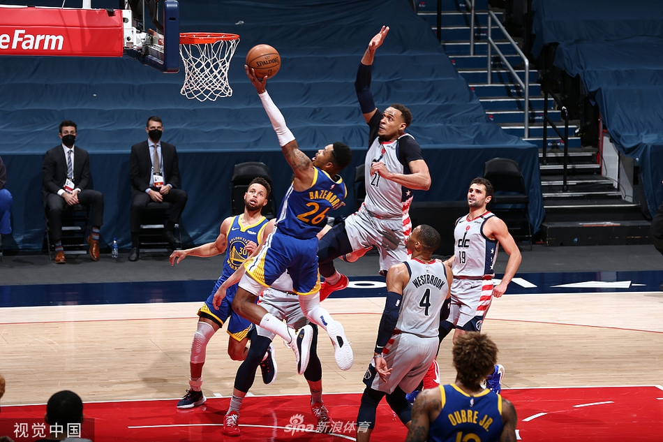 [NBA]勇士114-118奇才 库里仅18分威少砍三双