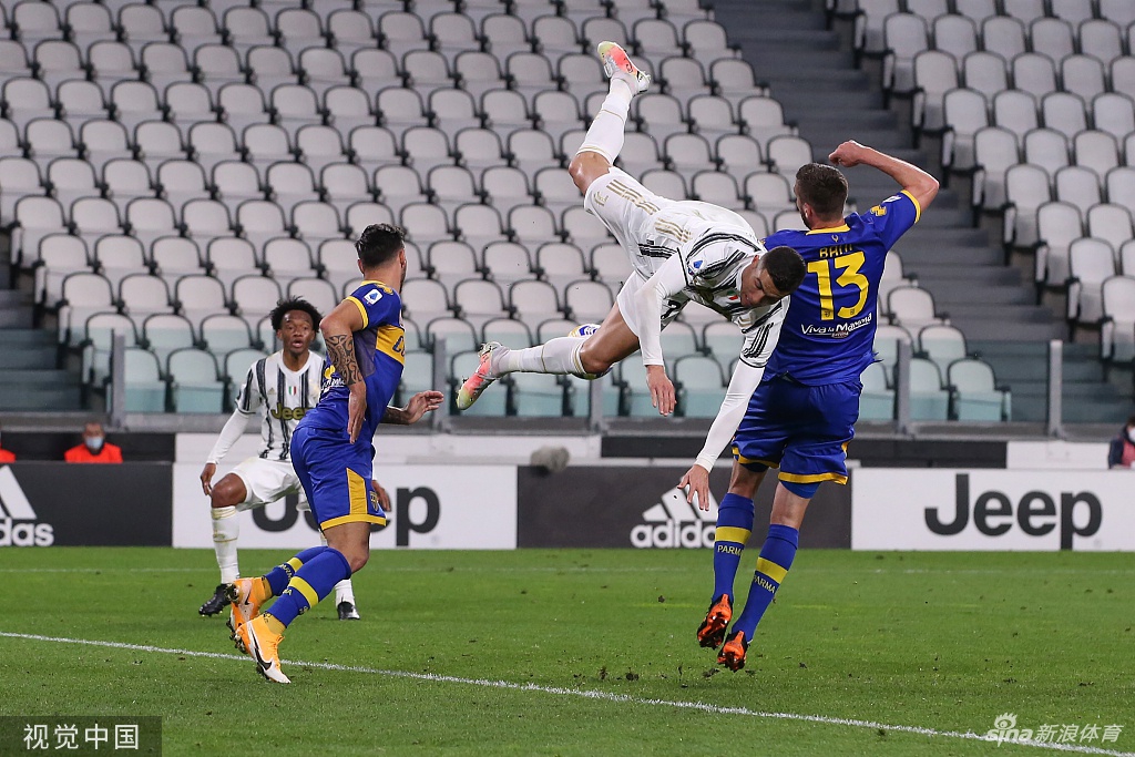 [意甲]尤文3-1帕尔马 C罗复出