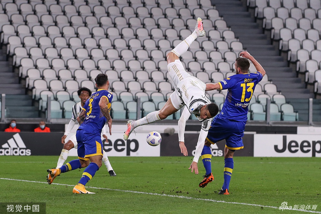 [意甲]尤文3-1帕尔马 C罗复出