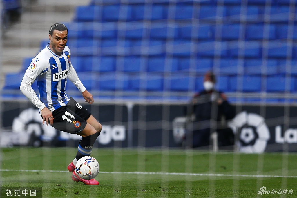 [西乙]西班牙人4-0大胜 武磊未能出场