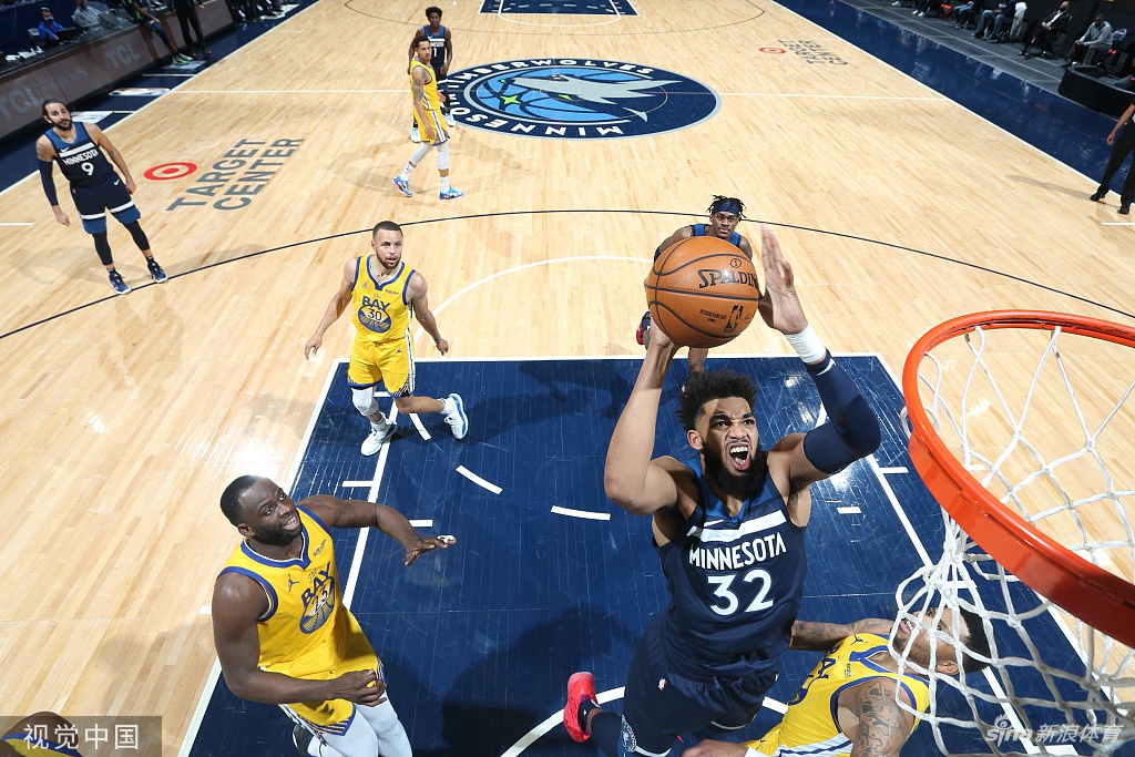 [NBA]勇士114-126森林狼 库里空砍37分