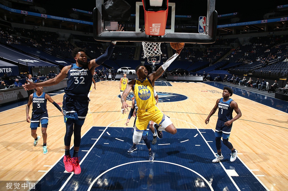 [NBA]勇士114-126森林狼 库里空砍37分