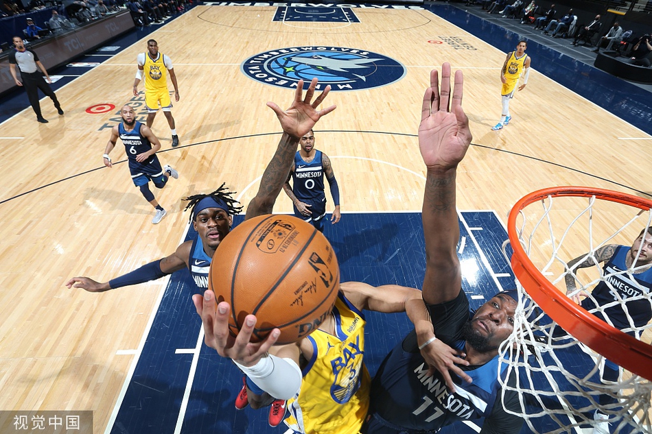 [NBA]勇士114-126森林狼 库里空砍37分