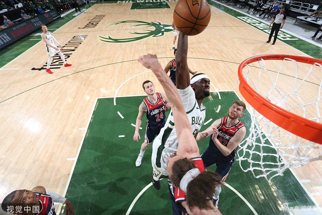 [NBA]奇才134-135雄鹿 字母哥23分力压威少三双