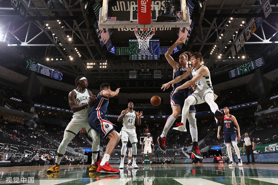 [NBA]奇才134-135雄鹿 字母哥23分力压威少三双