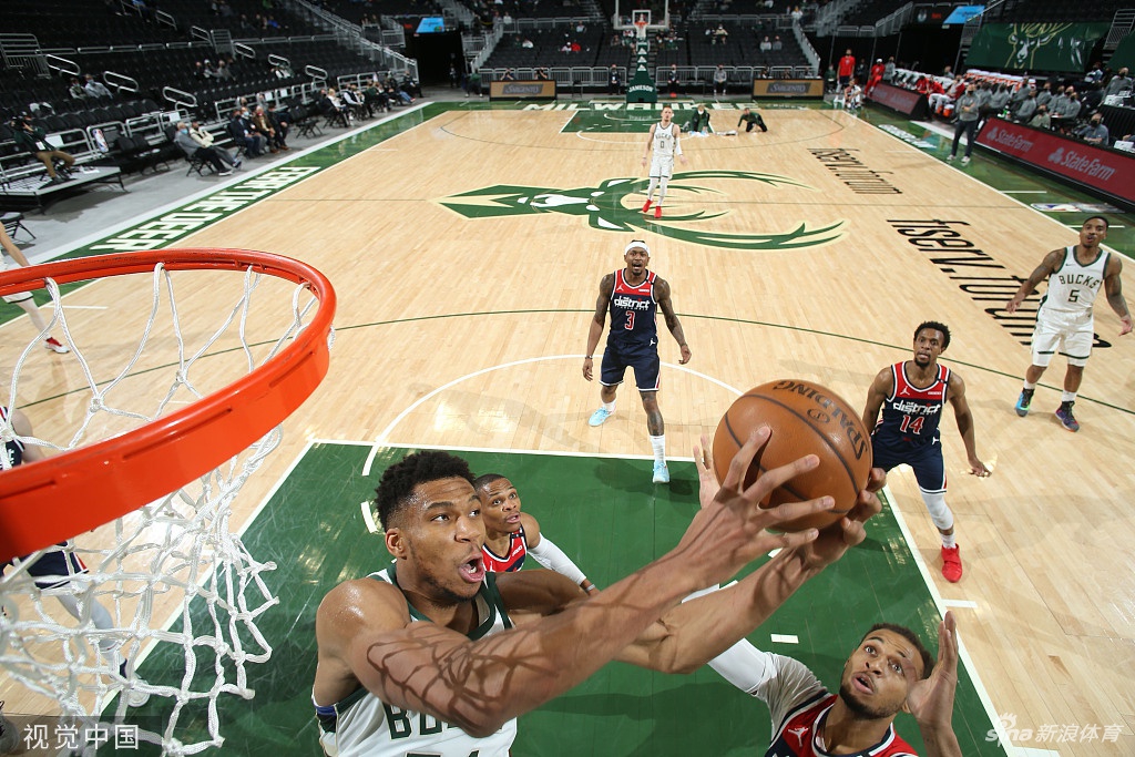 [NBA]奇才134-135雄鹿 字母哥23分力压威少三双