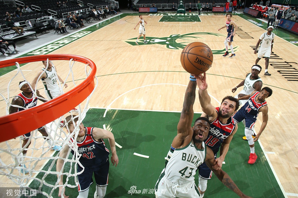 [NBA]奇才134-135雄鹿 字母哥23分力压威少三双