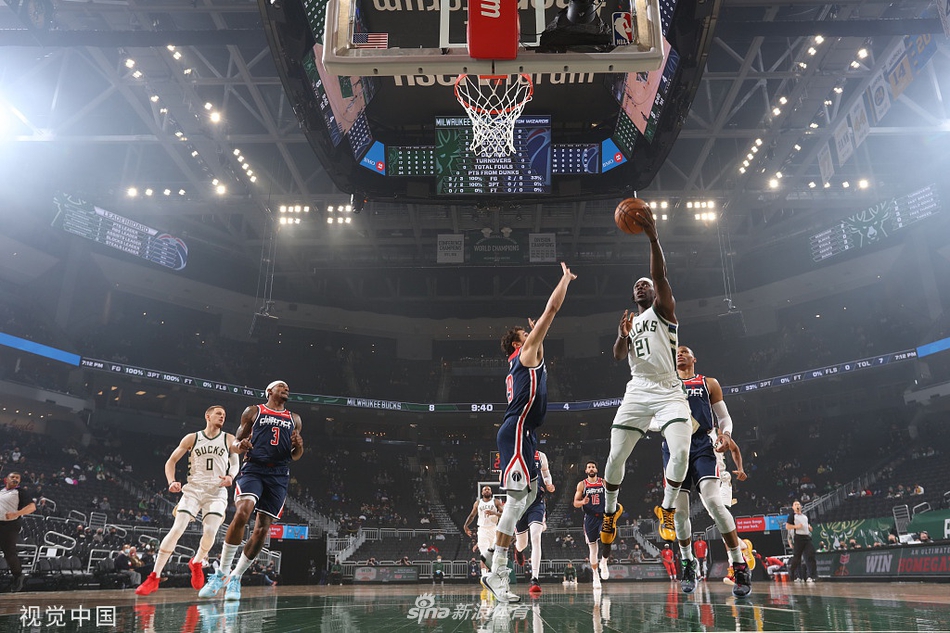 [NBA]奇才134-135雄鹿 字母哥23分力压威少三双