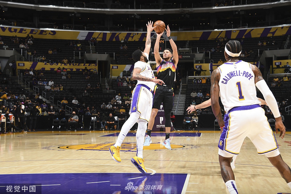 [NBA]太阳110-123湖人 浓眉砍42分12篮板