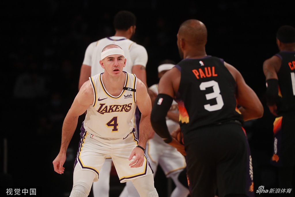 [NBA]太阳110-123湖人 浓眉砍42分12篮板