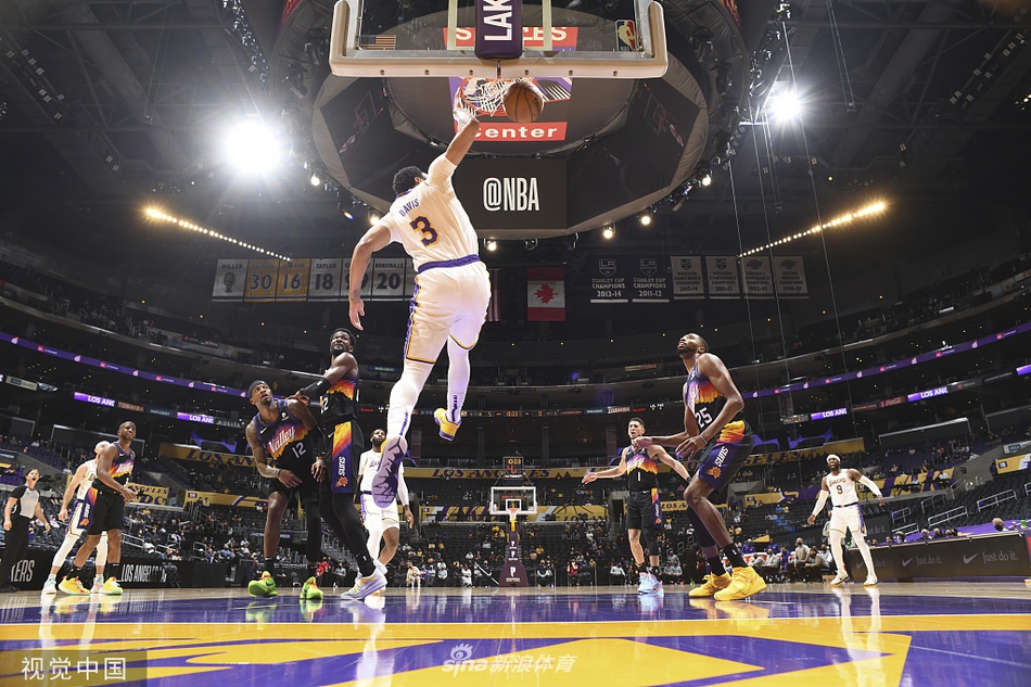 [NBA]太阳110-123湖人 浓眉砍42分12篮板