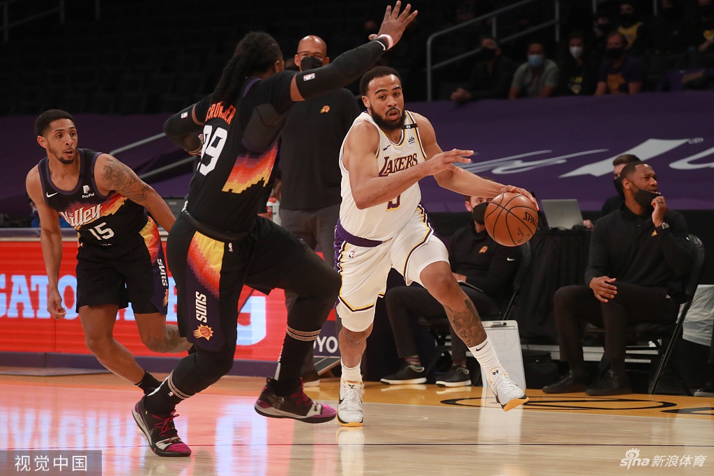 [NBA]太阳110-123湖人 浓眉砍42分12篮板