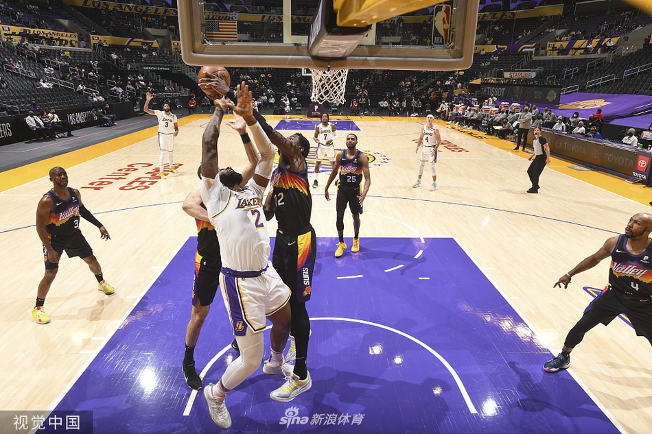 [NBA]太阳110-123湖人 浓眉砍42分12篮板