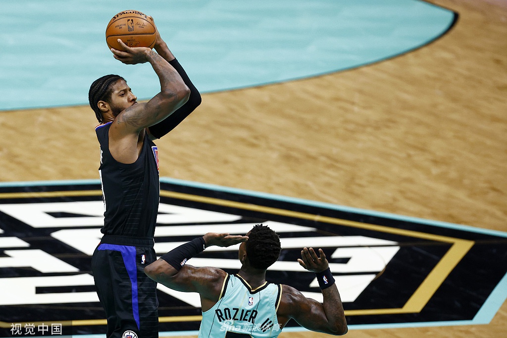 [NBA]快船113-90黄蜂 泡椒20+10卡哇伊16+9