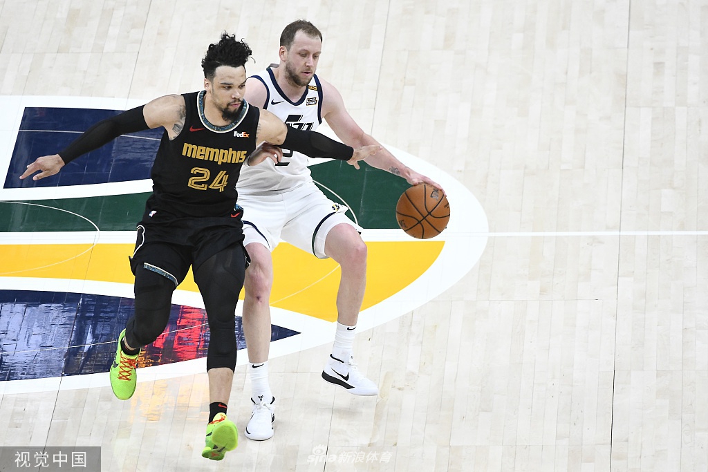 [NBA季后赛]灰熊112-109爵士 狄龙31分制造冷门