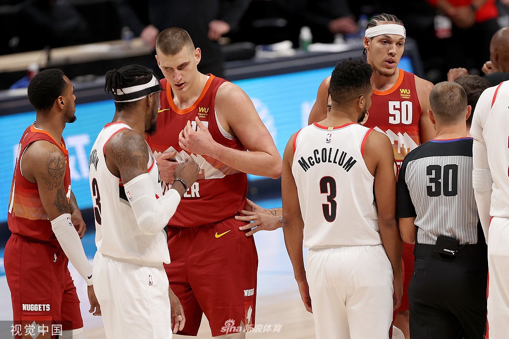 [NBA季后赛]开拓者109-128掘金 约基奇38分力压利拉德