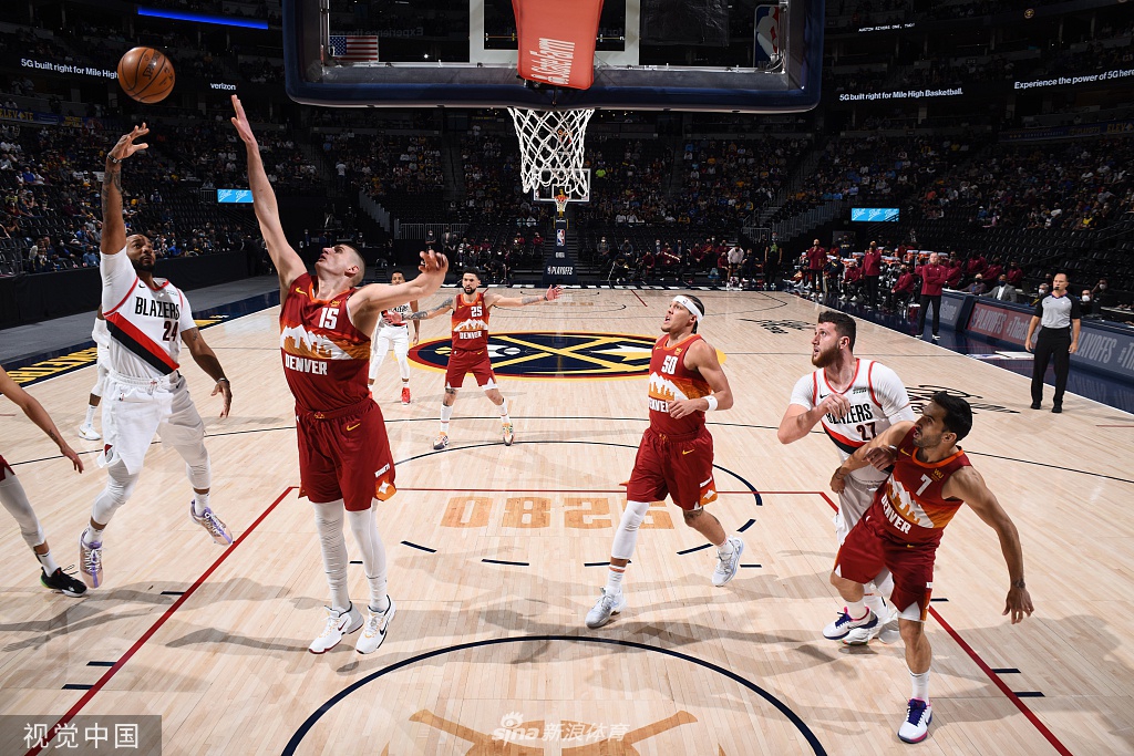 [NBA季后赛]开拓者109-128掘金 约基奇38分力压利拉德