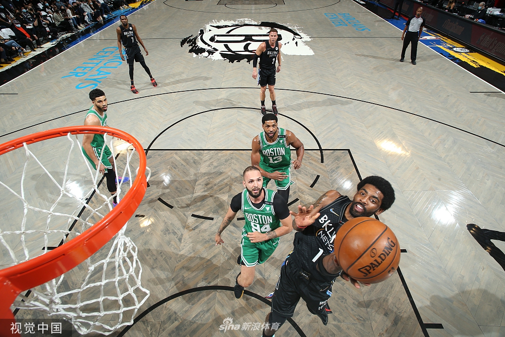 [NBA季后赛]凯尔特人108-130篮网 三巨头合砍61分