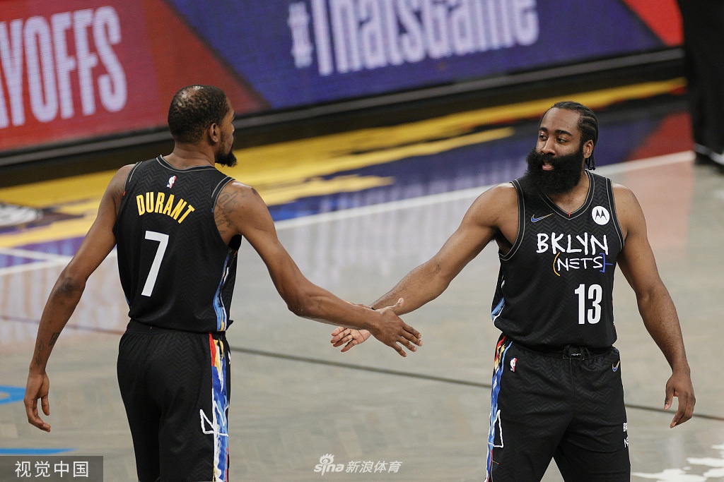 [NBA季后赛]凯尔特人108-130篮网 三巨头合砍61分