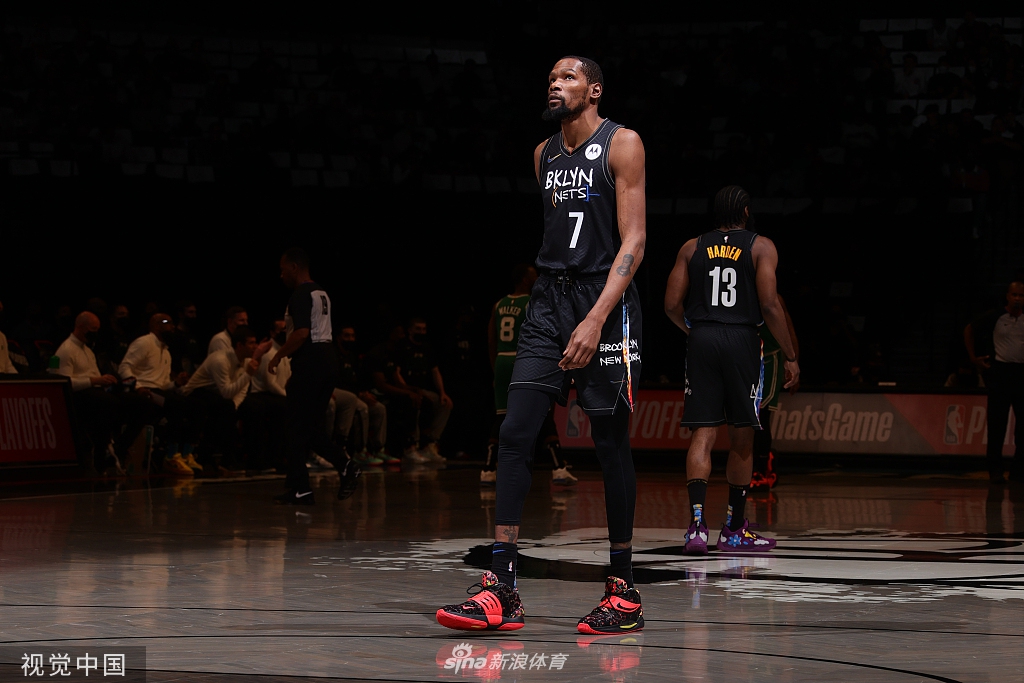 [NBA季后赛]凯尔特人108-130篮网 三巨头合砍61分