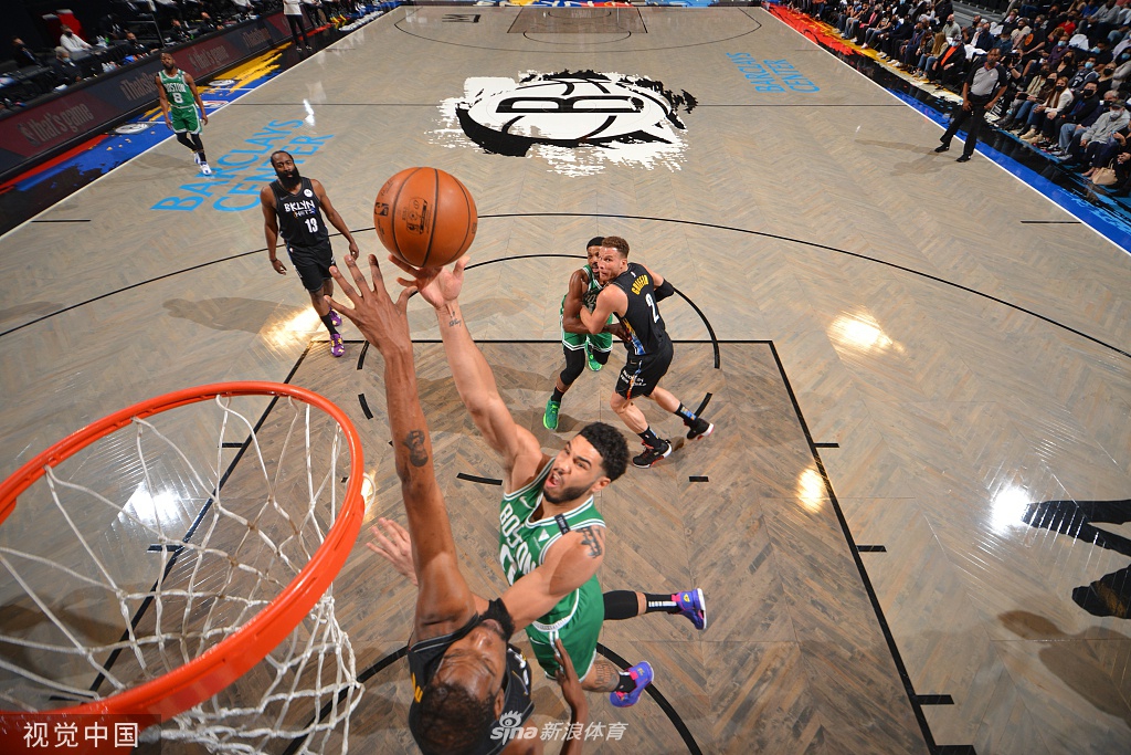 [NBA季后赛]凯尔特人108-130篮网 三巨头合砍61分