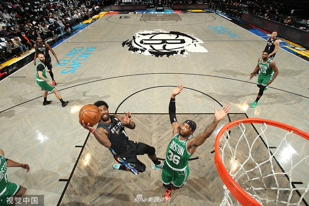 [NBA季后赛]凯尔特人108-130篮网 三巨头合砍61分