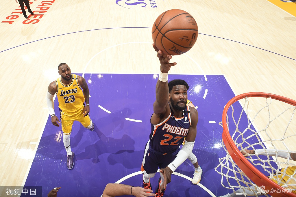 [NBA季后赛]太阳95-109湖人 浓眉豪取34分11篮板