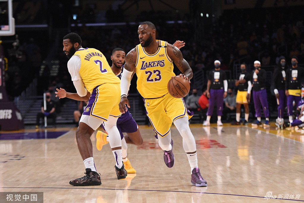 [NBA季后赛]太阳95-109湖人 浓眉豪取34分11篮板