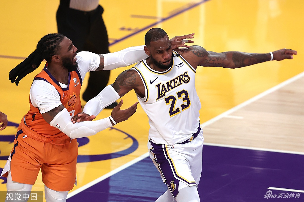 [NBA季后赛]湖人92-100太阳 总分2-2平