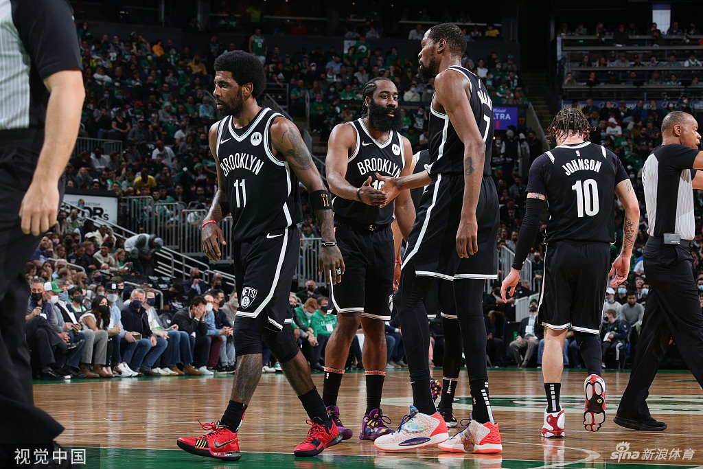 [nba季后赛]篮网141-126凯尔特人 三巨头合砍104分