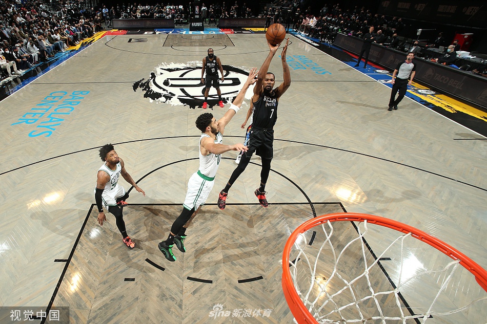 [NBA季后赛]篮网4-1淘汰凯尔特人 哈登砍三双