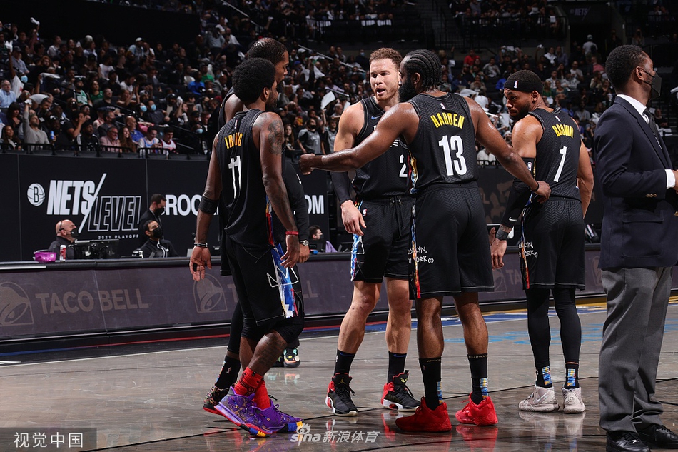 [NBA季后赛]篮网4-1淘汰凯尔特人 哈登砍三双