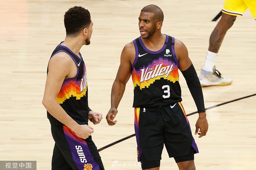 [NBA季后赛]湖人85-115太阳 总分2-3落后