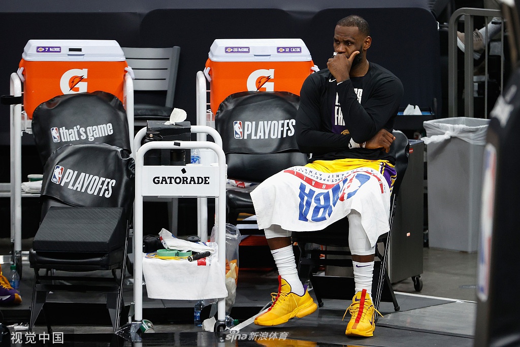 [NBA季后赛]湖人85-115太阳 总分2-3落后