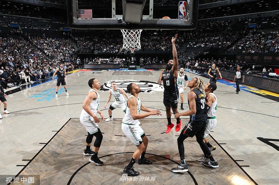 [NBA季后赛]篮网4-1淘汰凯尔特人 哈登砍三双