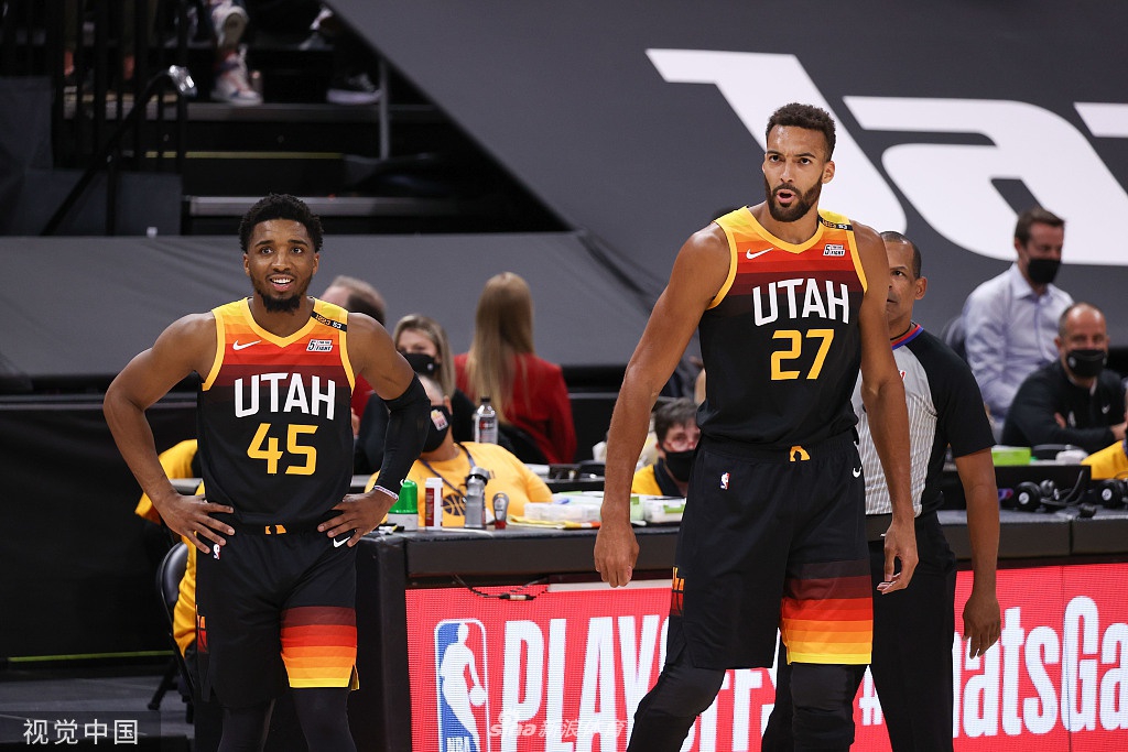 [NBA季后赛]快船109-112爵士 米切尔砍45分