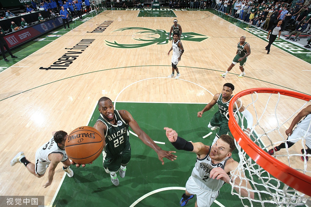 [NBA季后赛]篮网83-86雄鹿 字母哥33+14扳成1-2