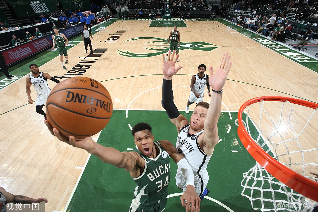 [NBA季后赛]篮网83-86雄鹿 字母哥33+14扳成1-2