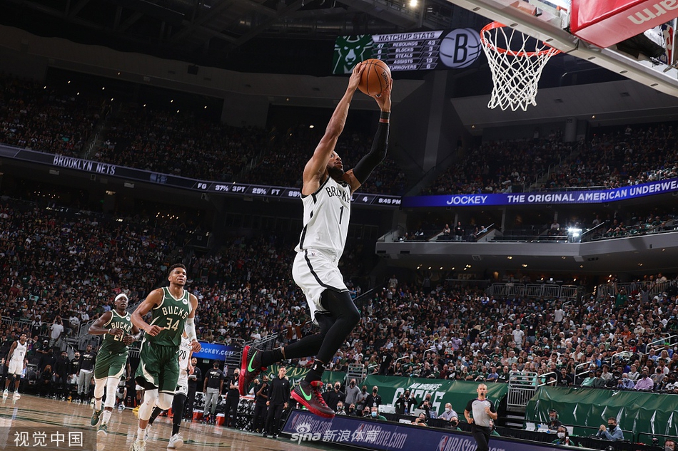 [NBA季后赛]篮网83-86雄鹿 字母哥33+14扳成1-2