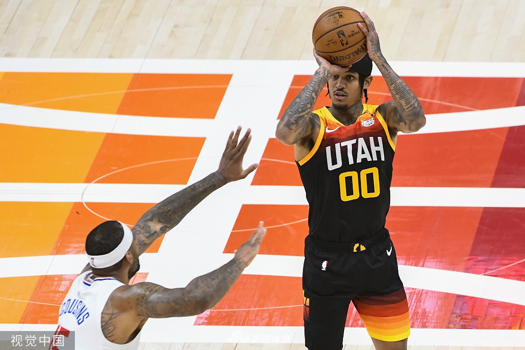 [NBA季后赛]快船111-117爵士 米切尔37分总分2-0